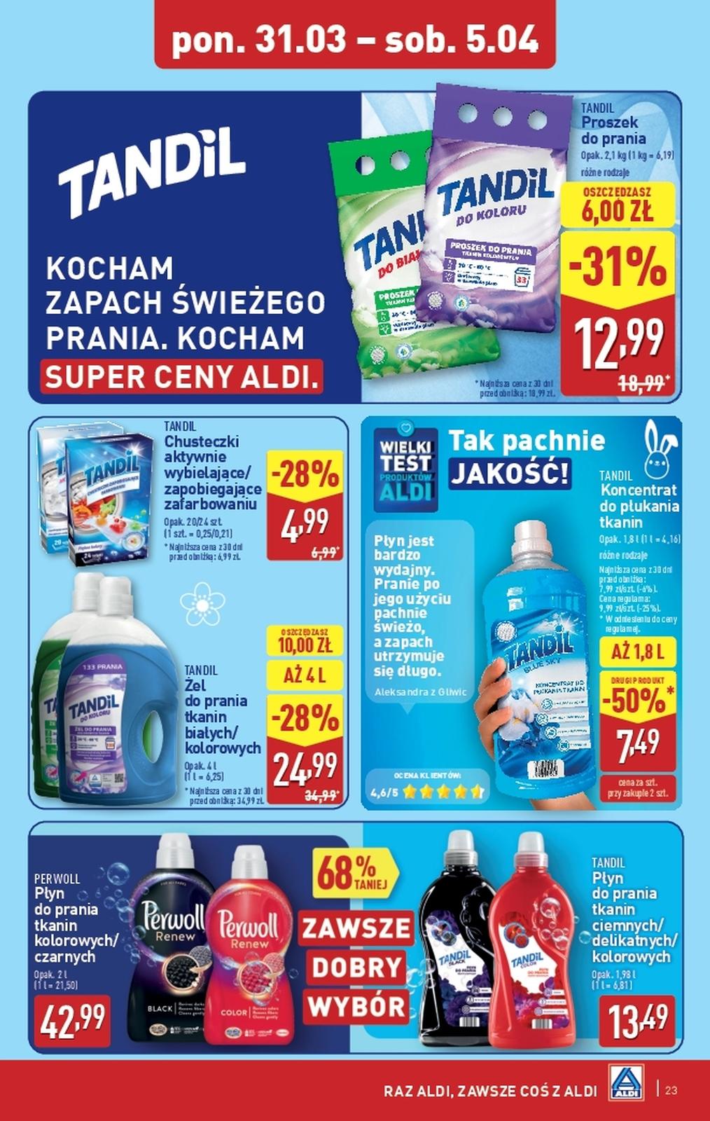 Gazetka promocyjna ALDI str. 23