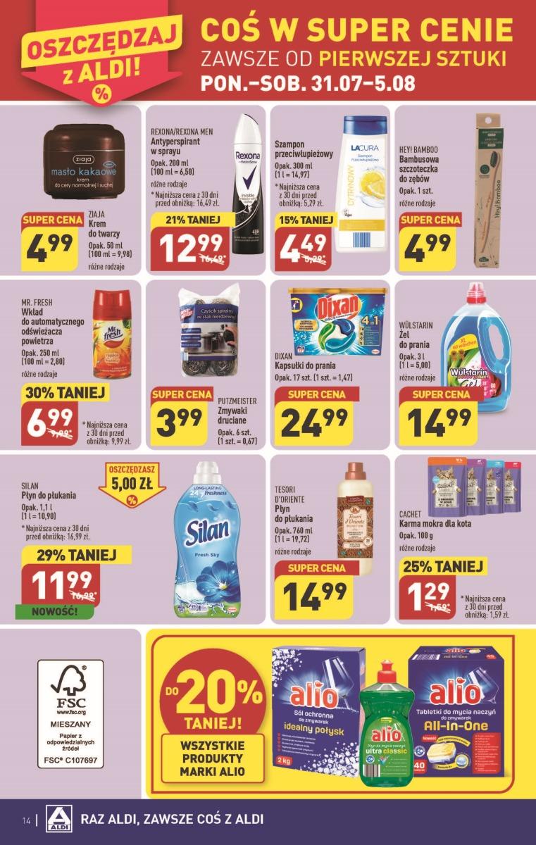 Gazetka promocyjna ALDI str. 14