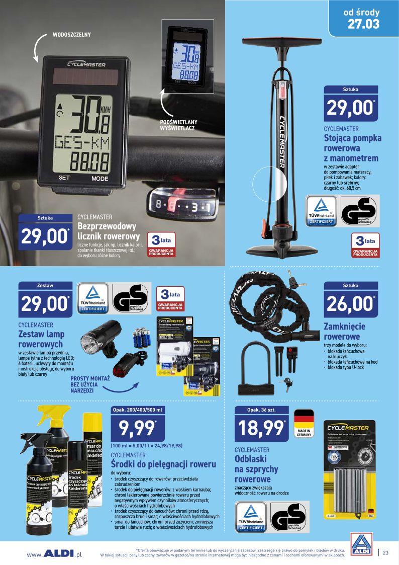 Gazetka promocyjna ALDI str. 23