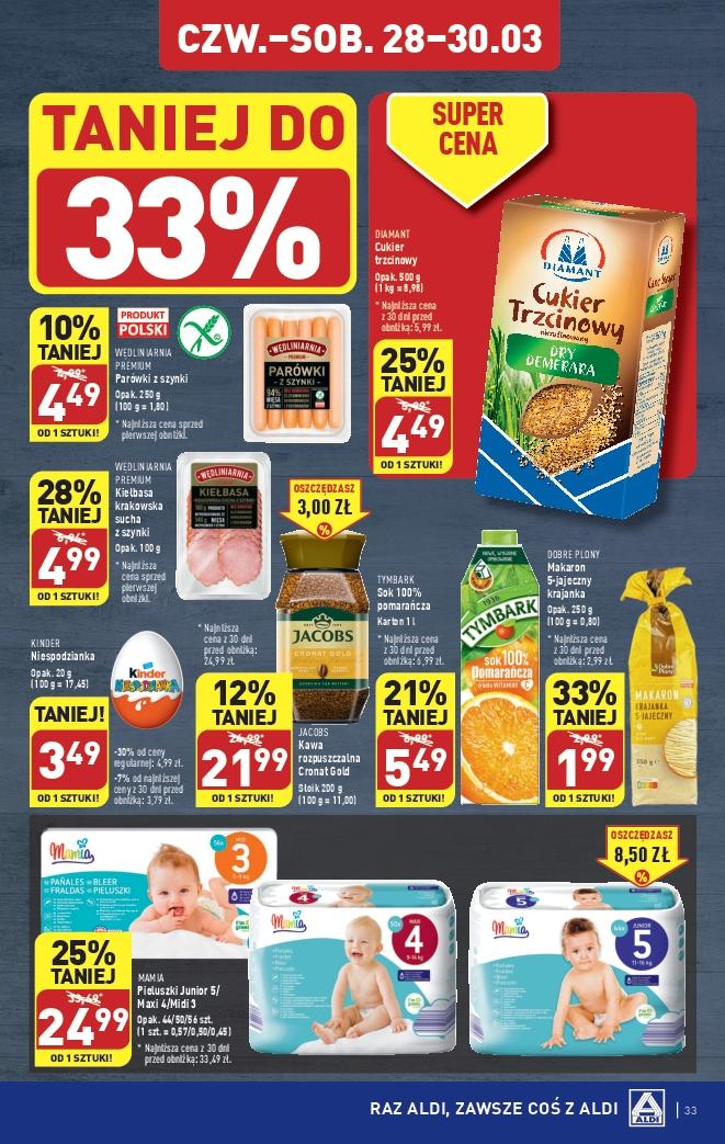 Gazetka promocyjna ALDI str. 33