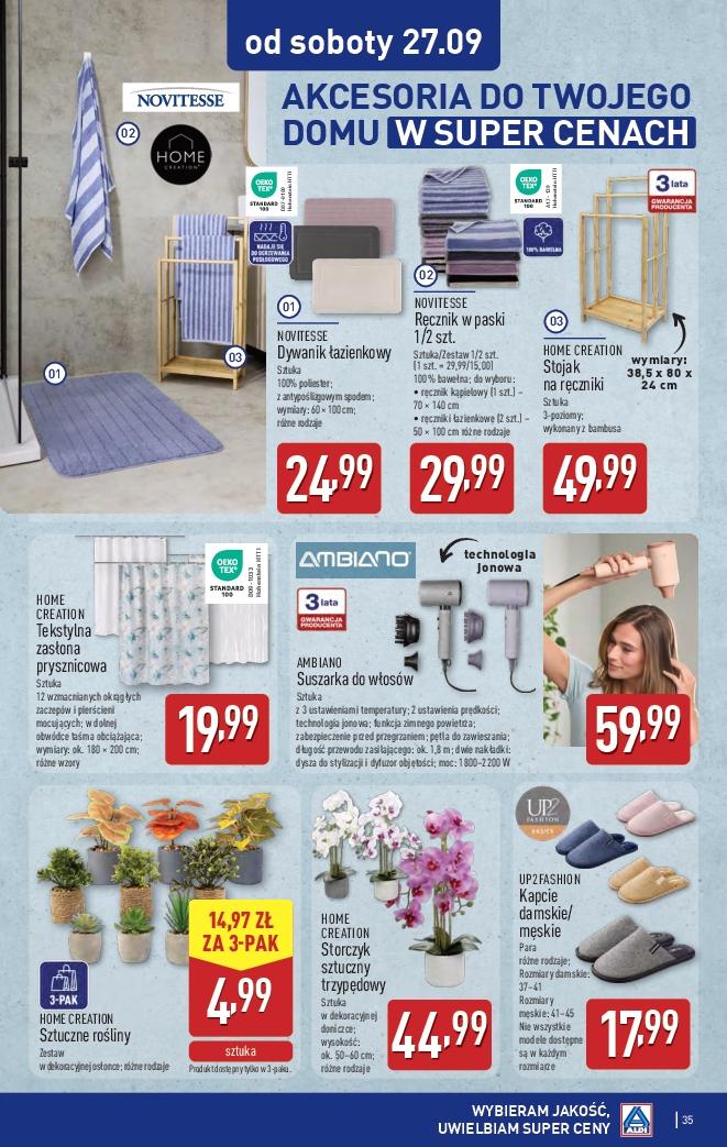 Gazetka promocyjna ALDI str. 35