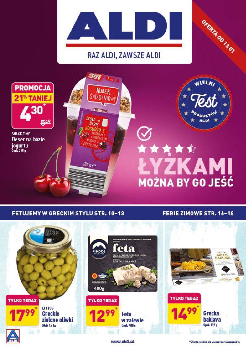 Gazetka promocyjna ALDI str. 1