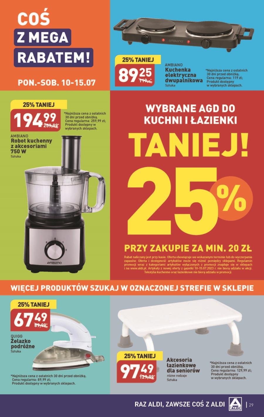 Gazetka promocyjna ALDI str. 29