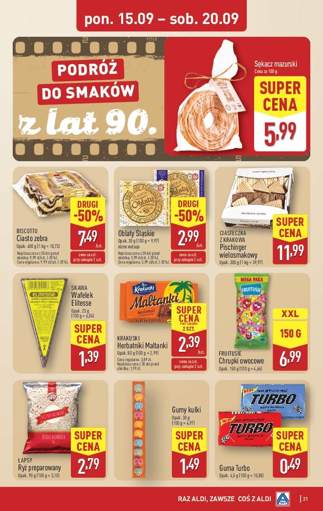 Gazetka promocyjna ALDI str. 21