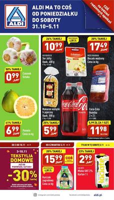 Aldi katalog 31.10 