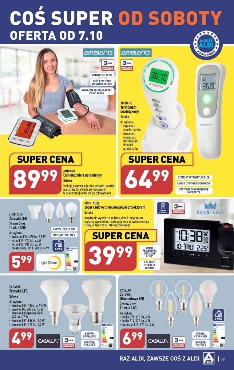 Gazetka promocyjna ALDI str. 39