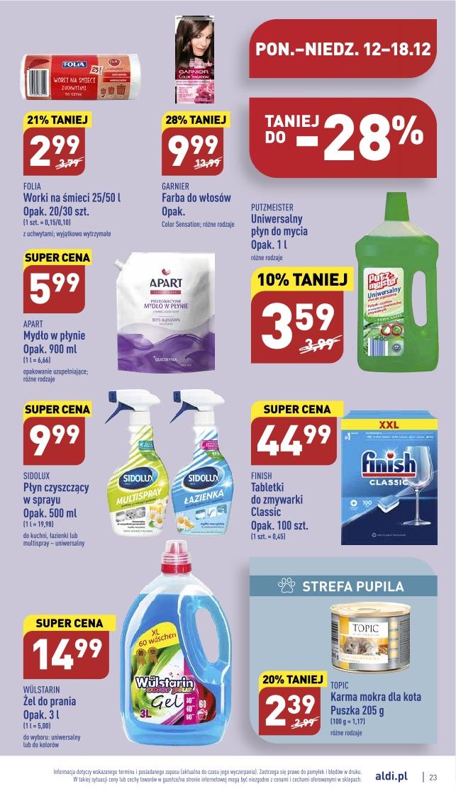 Gazetka promocyjna ALDI str. 23