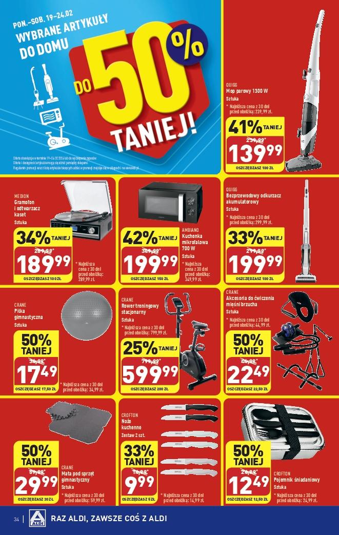 Gazetka promocyjna ALDI str. 34