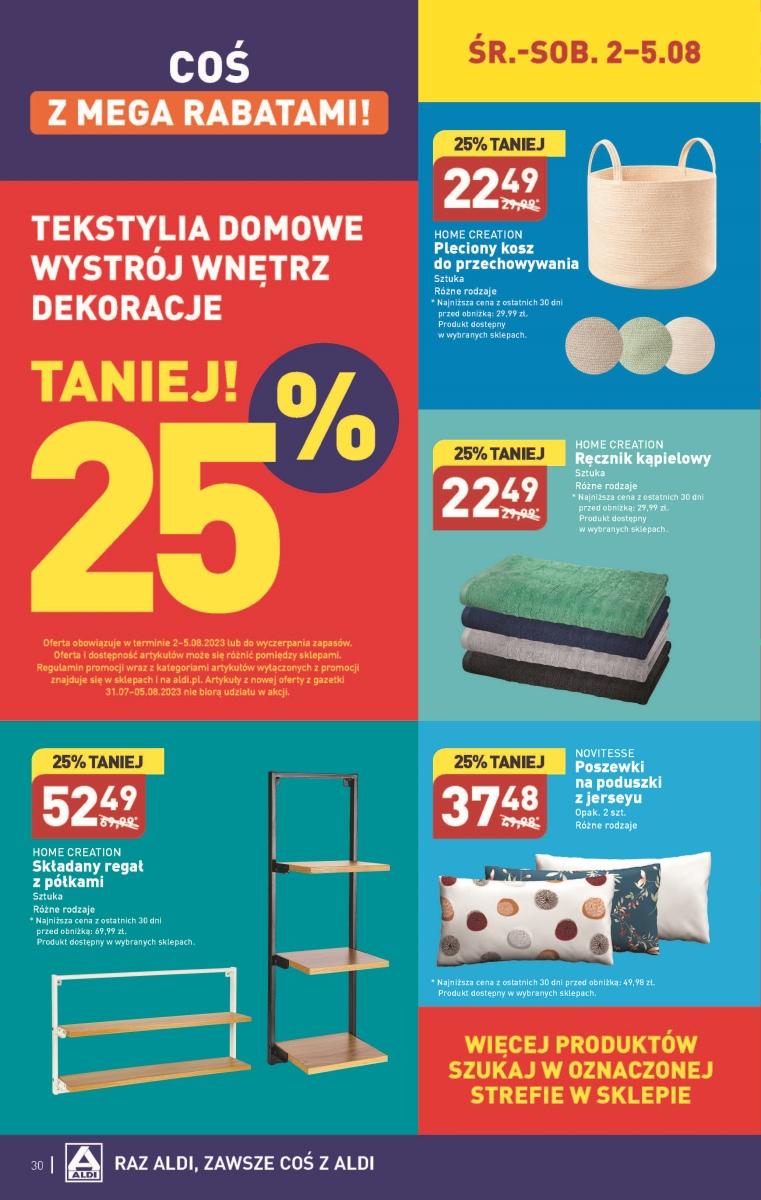 Gazetka promocyjna ALDI str. 30