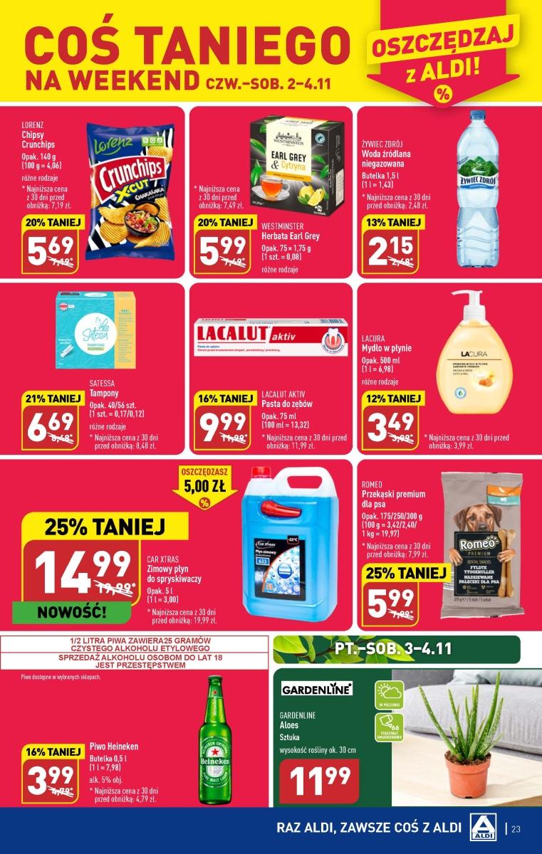 Gazetka promocyjna ALDI str. 23