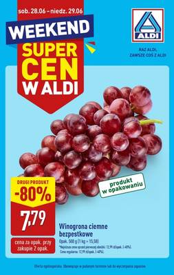 Aldi food na sobotę