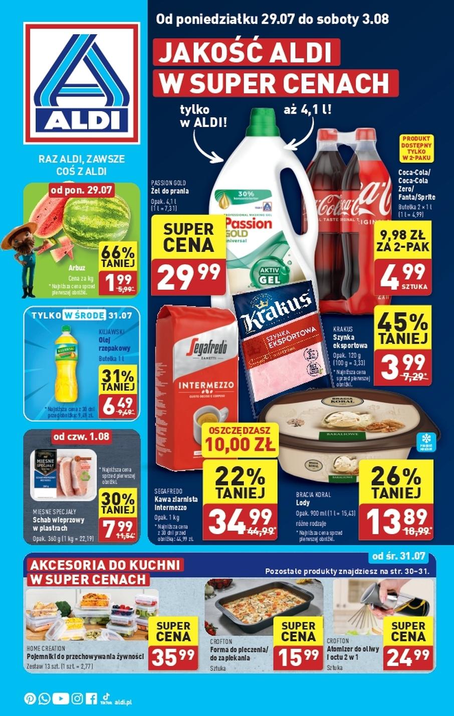 Gazetka promocyjna ALDI str. 1