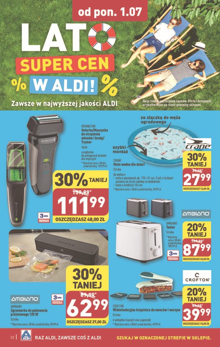 Gazetka promocyjna ALDI str. 32