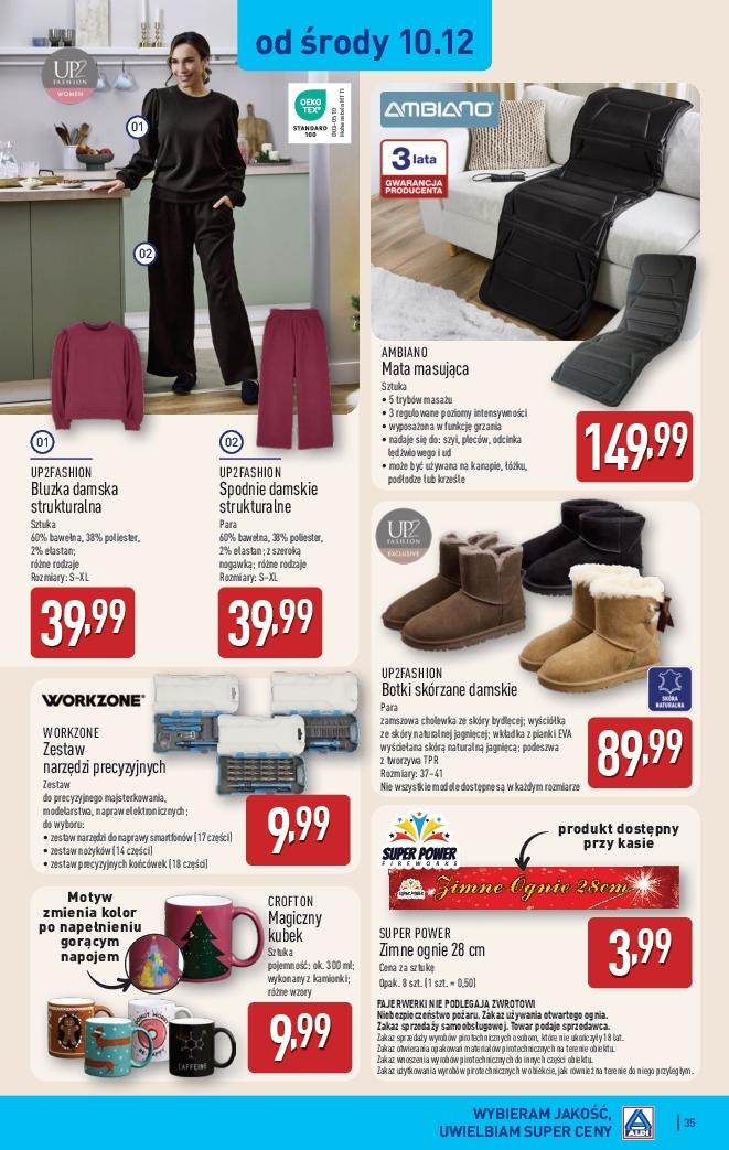 Gazetka promocyjna ALDI str. 35