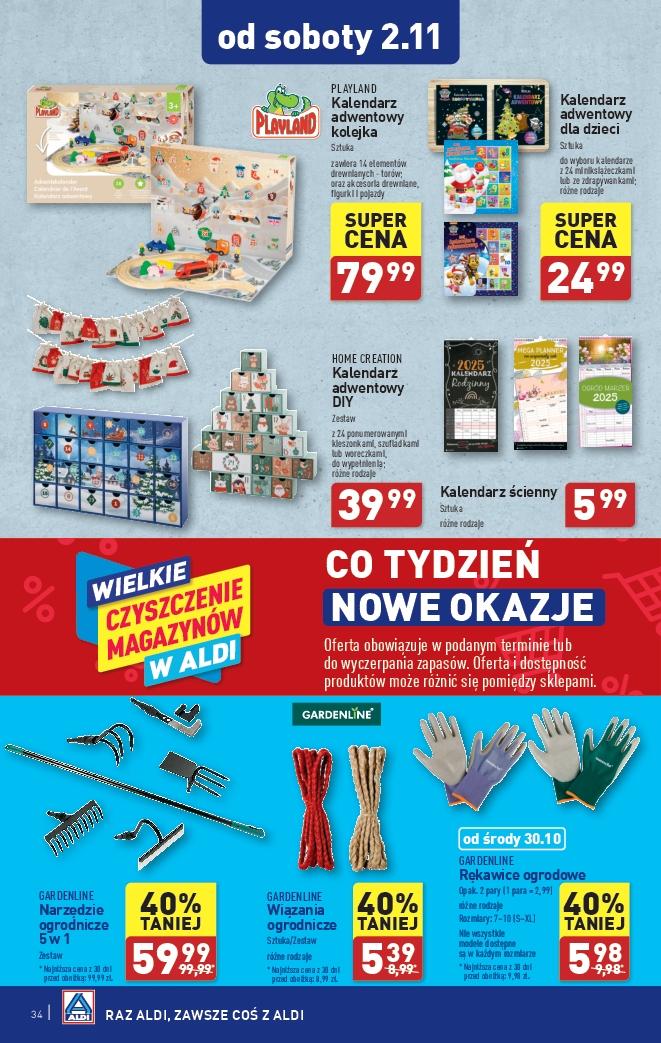 Gazetka promocyjna ALDI str. 34