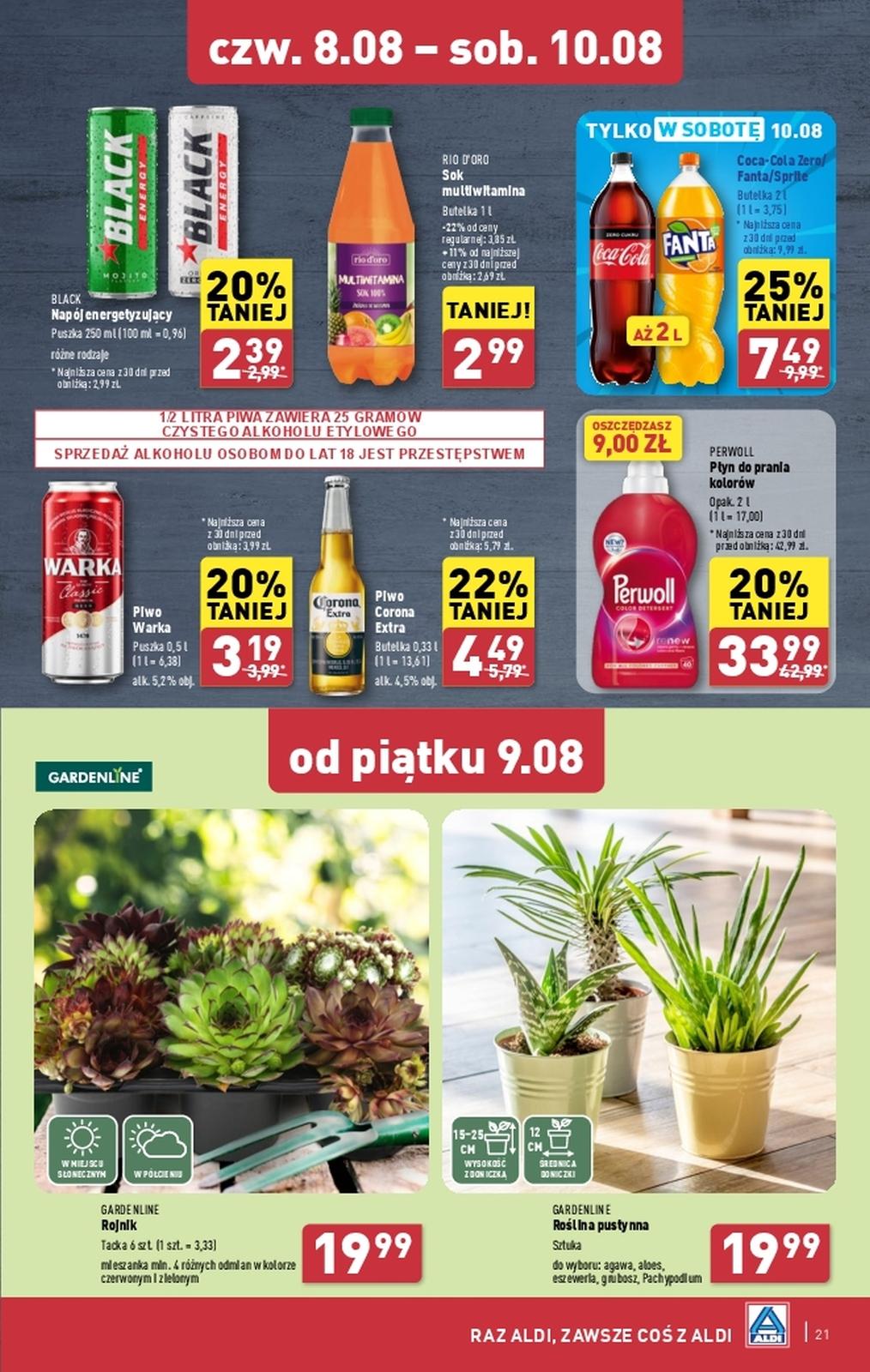 Gazetka promocyjna ALDI str. 21
