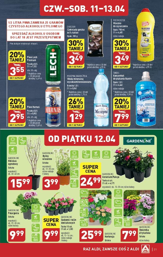 Gazetka promocyjna ALDI str. 21