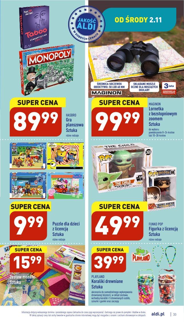 Gazetka promocyjna ALDI str. 33