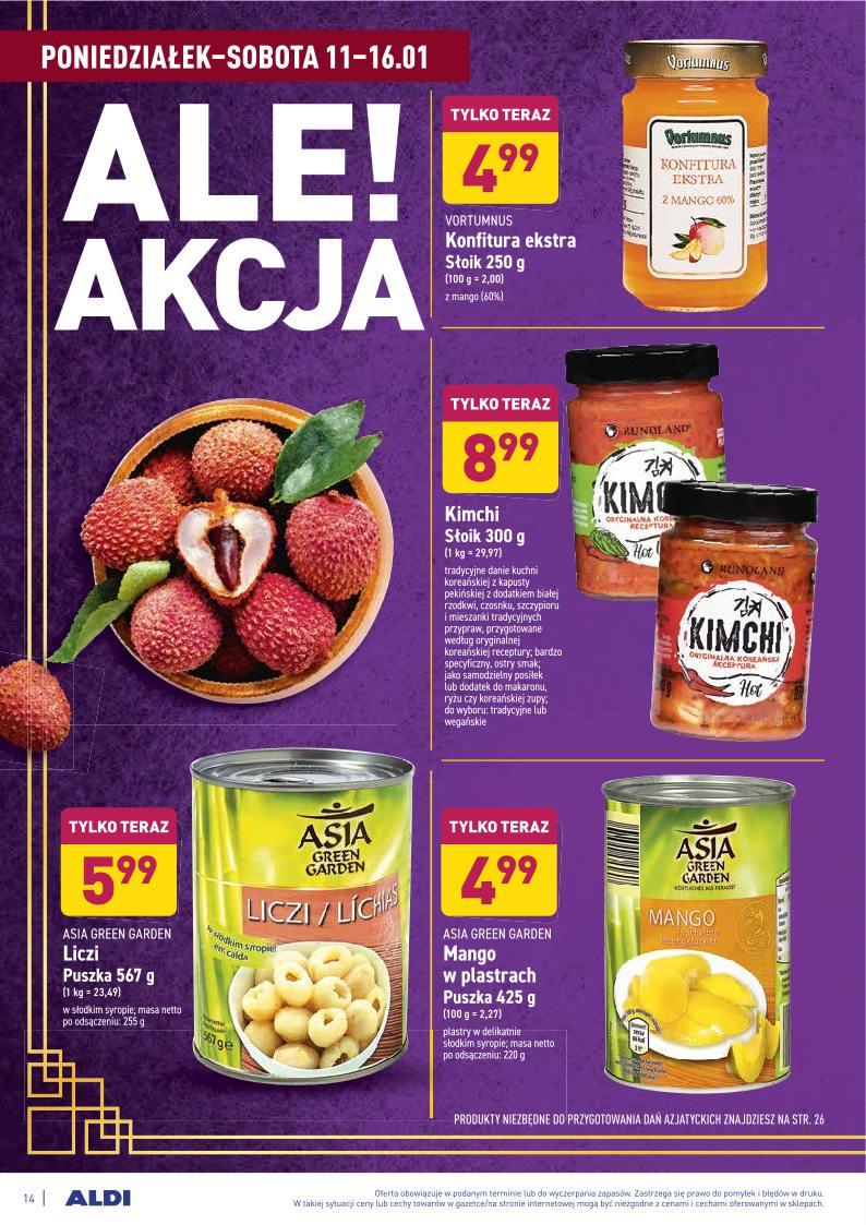Gazetka promocyjna ALDI str. 14