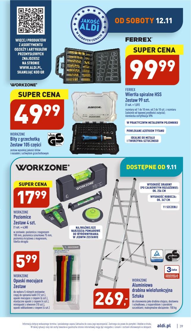 Gazetka promocyjna ALDI str. 39