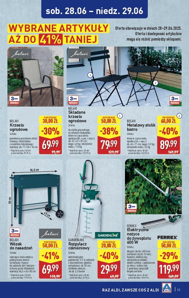 Gazetka promocyjna ALDI str. 33
