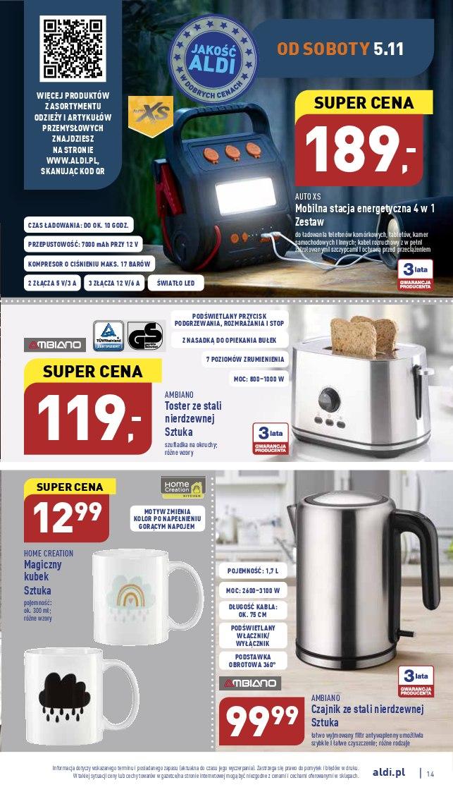 Gazetka promocyjna ALDI str. 14