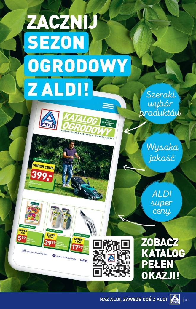Gazetka promocyjna ALDI str. 35