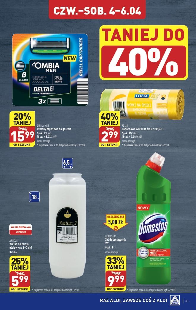 Gazetka promocyjna ALDI str. 33