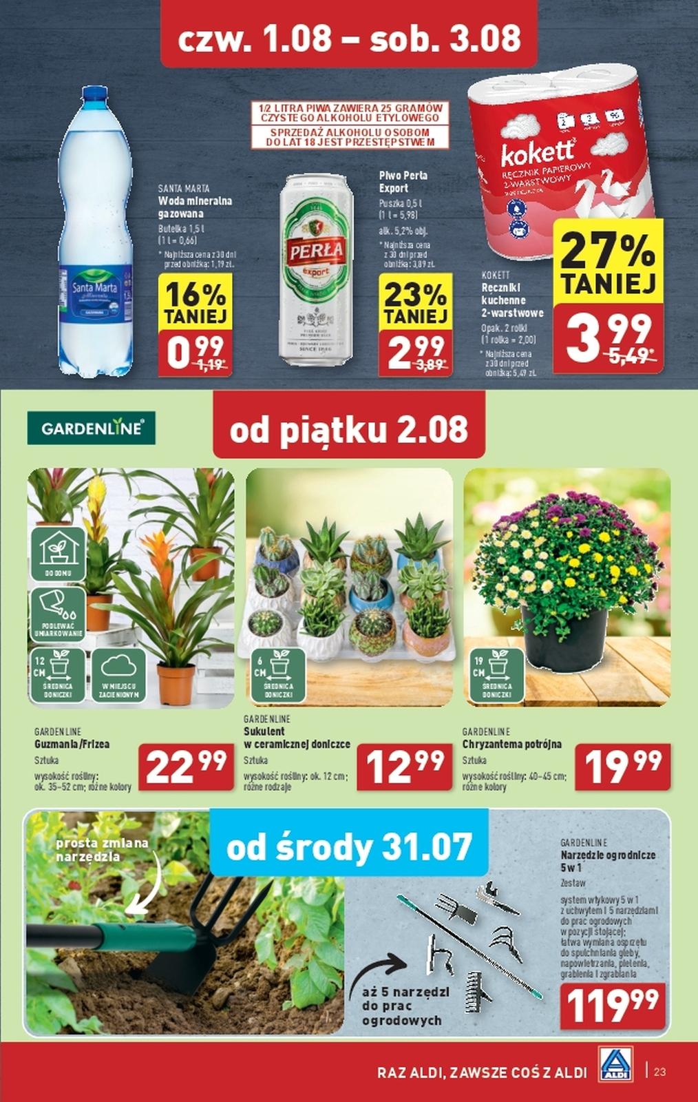 Gazetka promocyjna ALDI str. 23