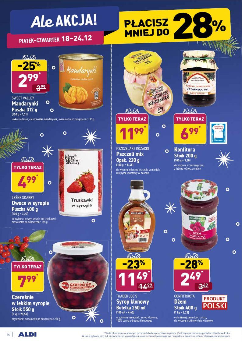 Gazetka promocyjna ALDI str. 14