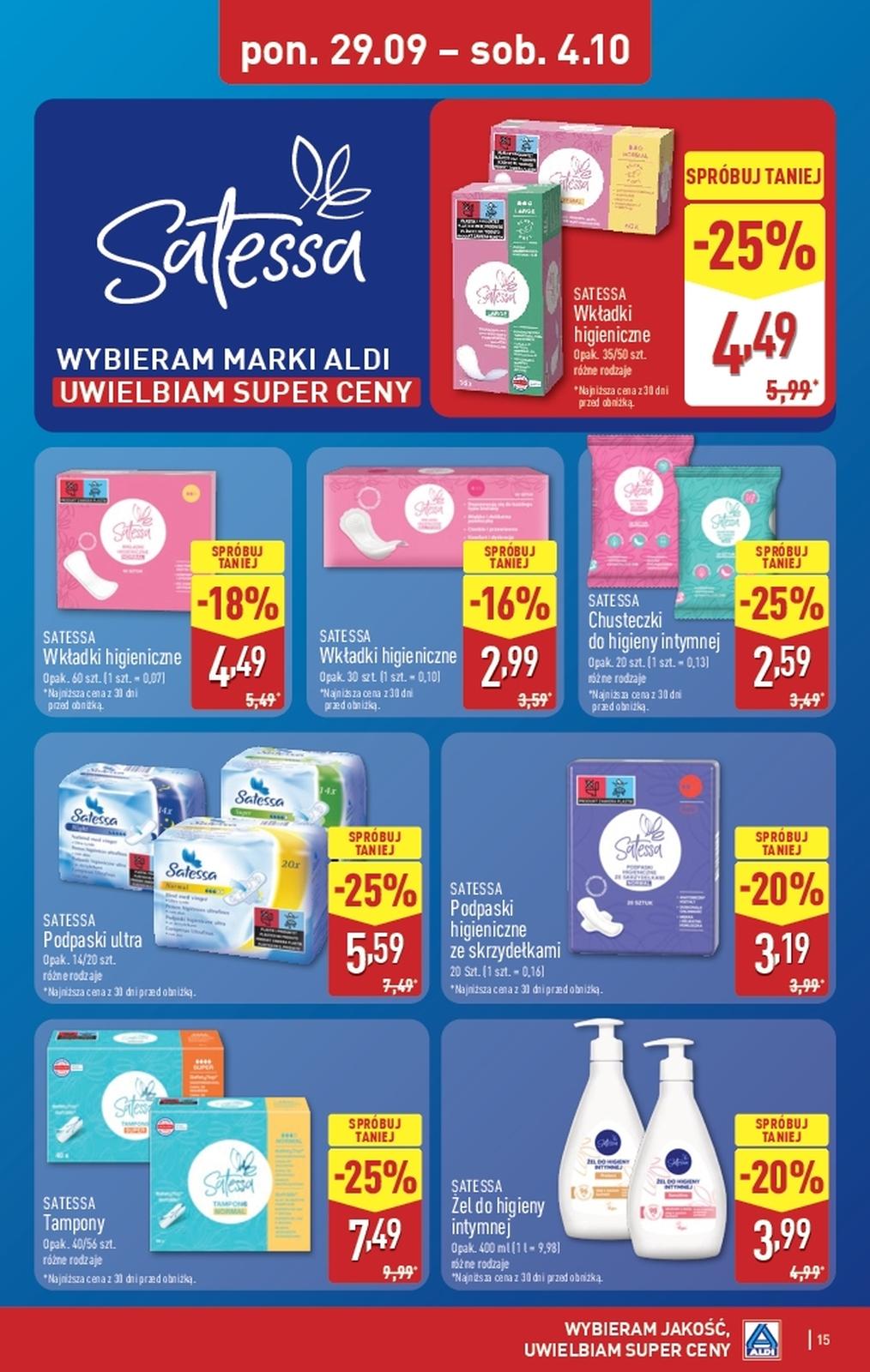 Gazetka promocyjna ALDI str. 15