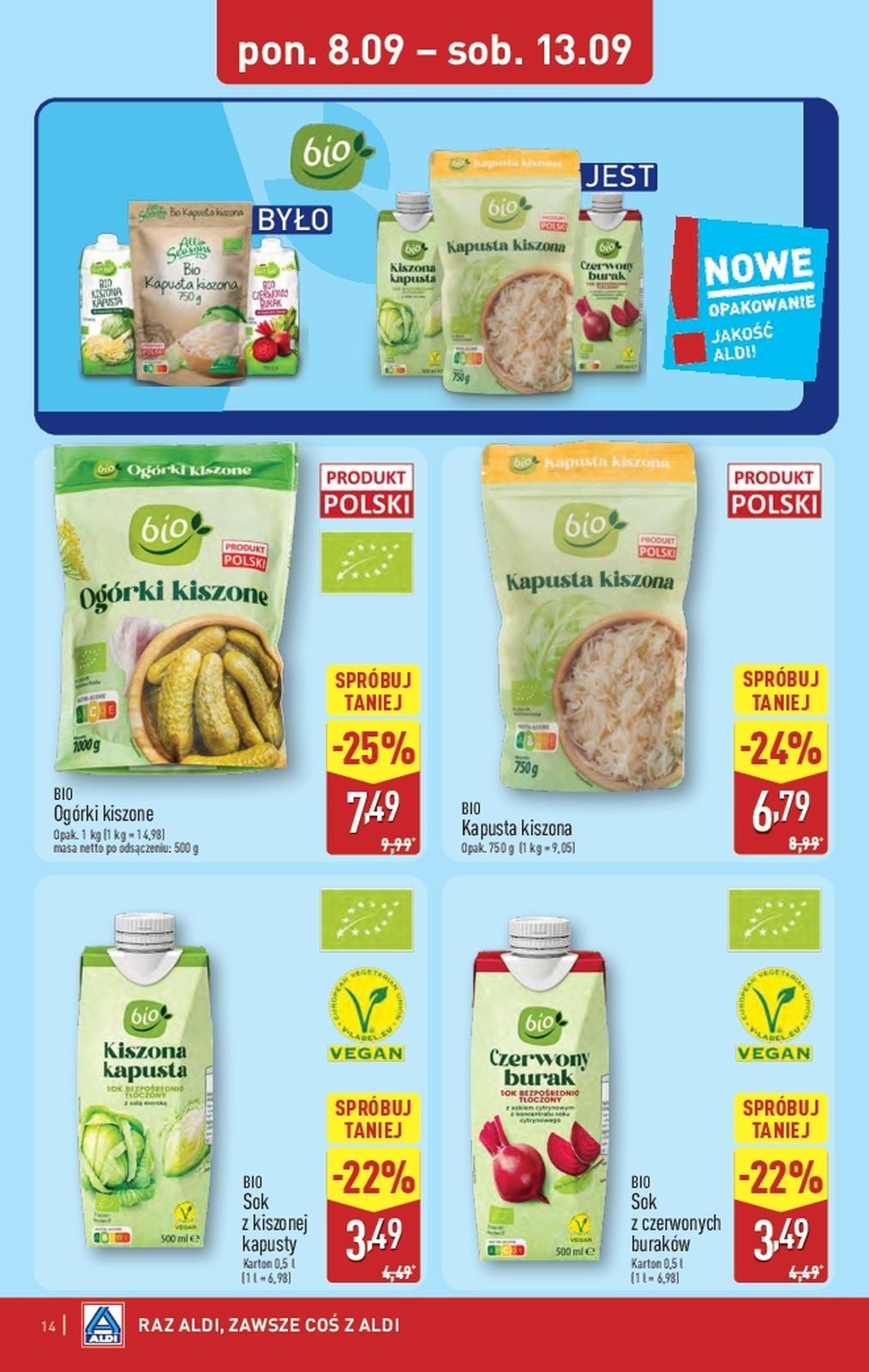 Gazetka promocyjna ALDI str. 14