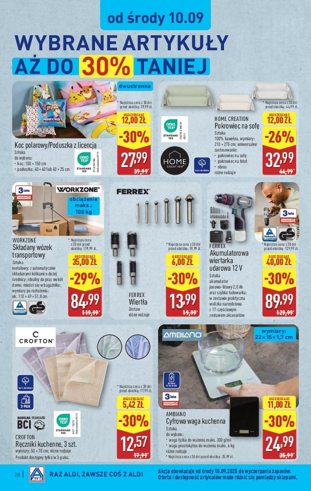 Gazetka promocyjna ALDI str. 28