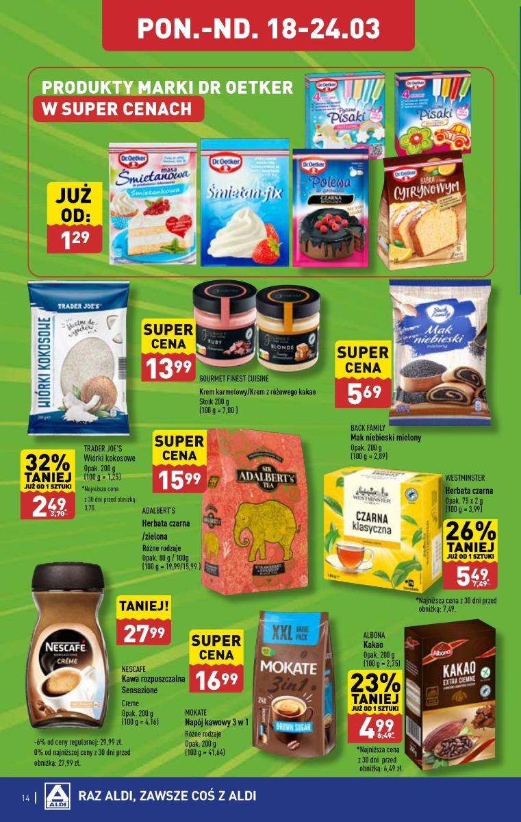 Gazetka promocyjna ALDI str. 14