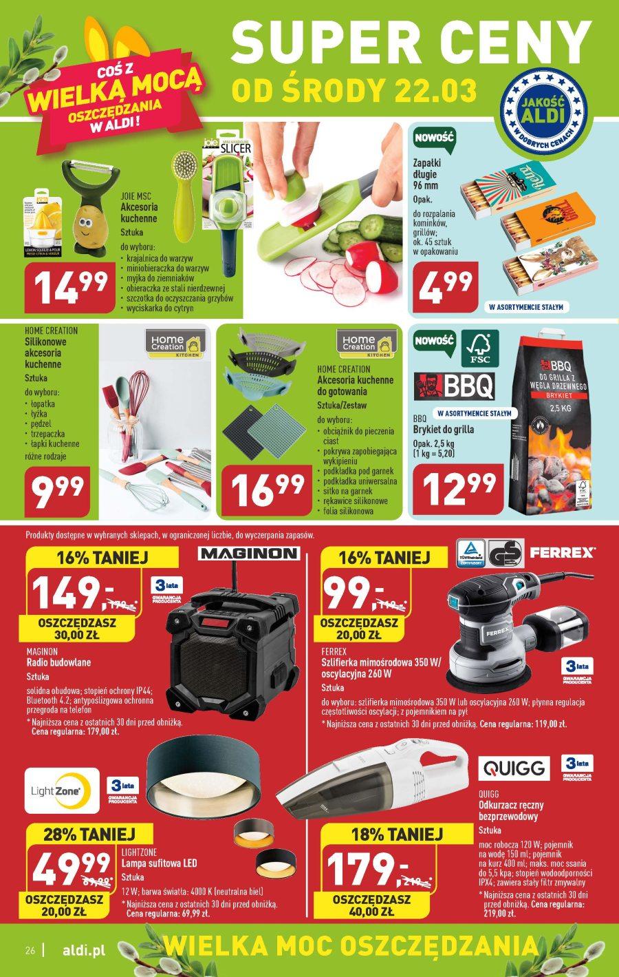 Gazetka promocyjna ALDI str. 26