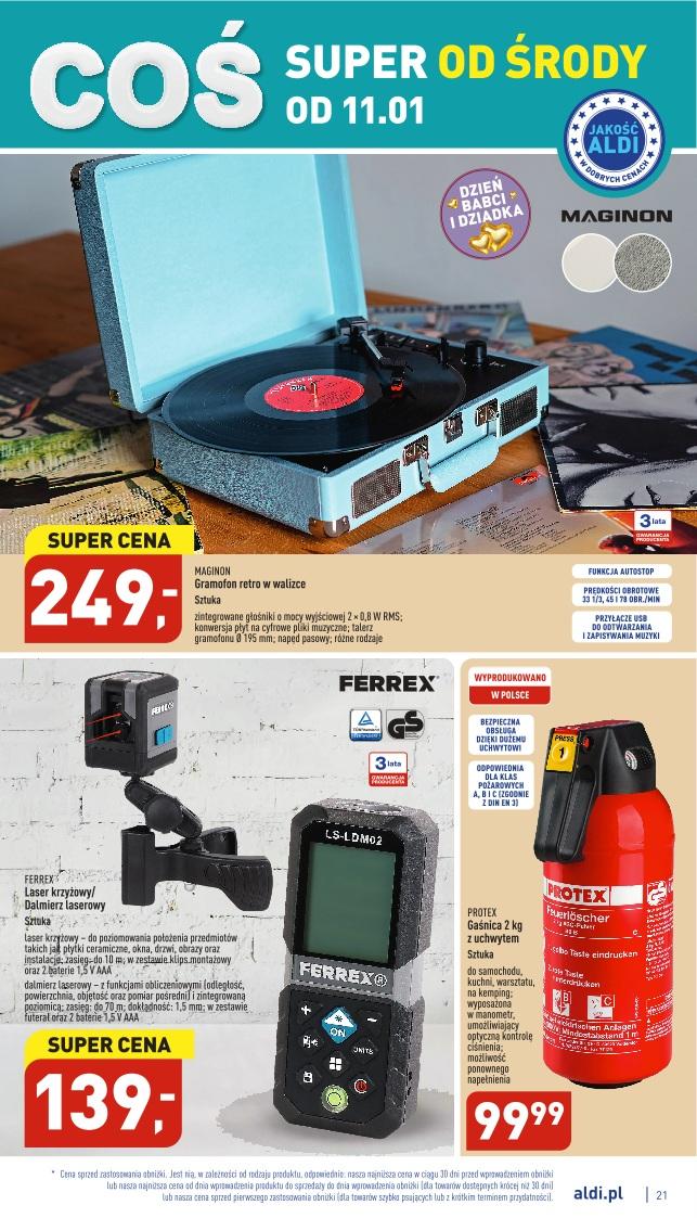 Gazetka promocyjna ALDI str. 21