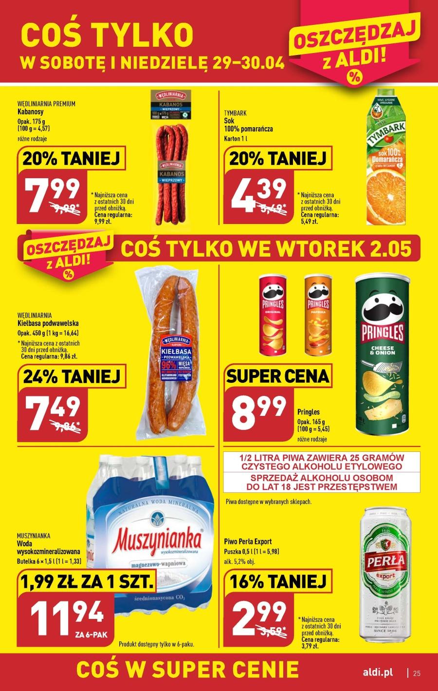 Gazetka promocyjna ALDI str. 25