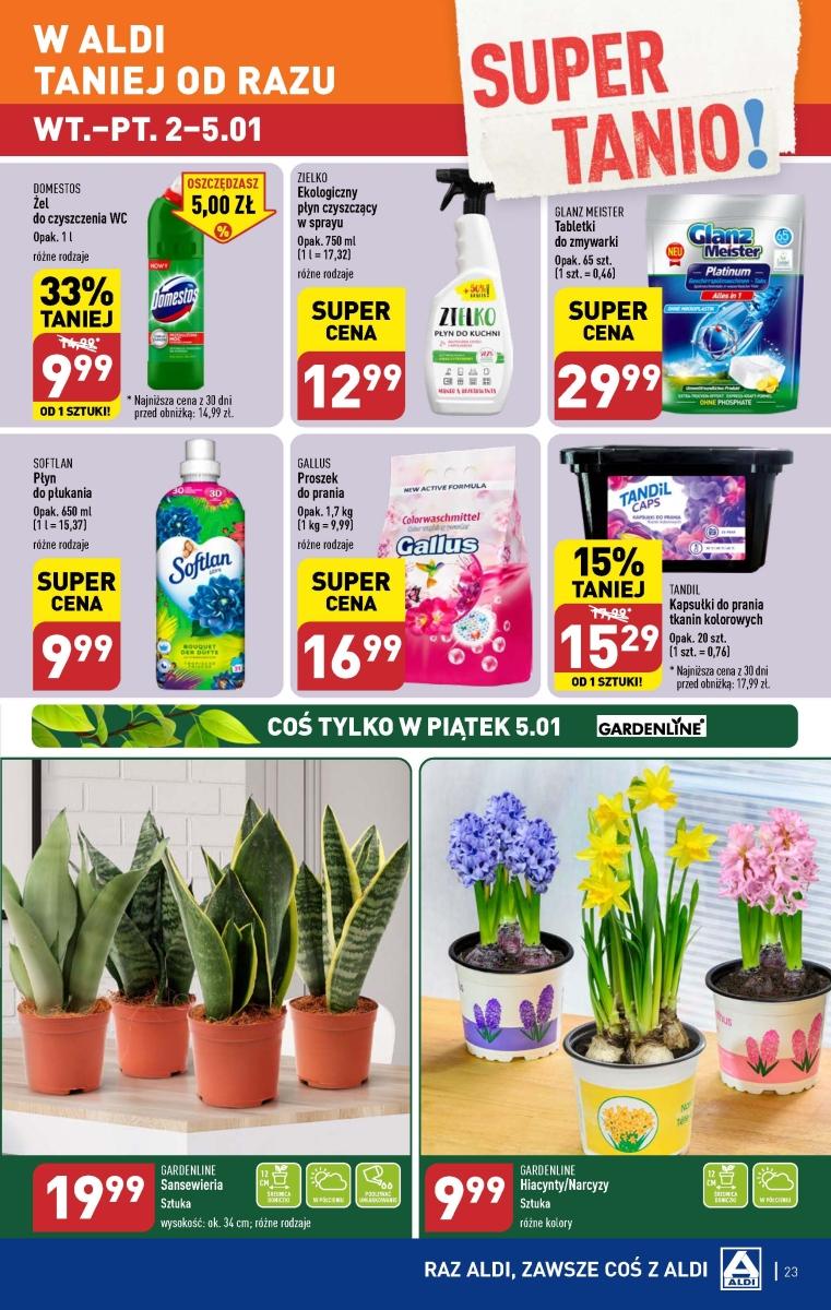 Gazetka promocyjna ALDI str. 23