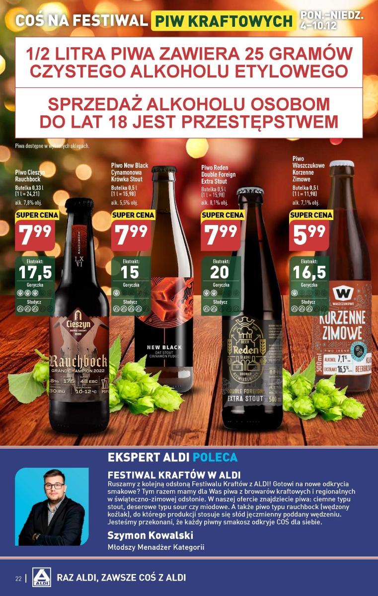 Gazetka promocyjna ALDI str. 22