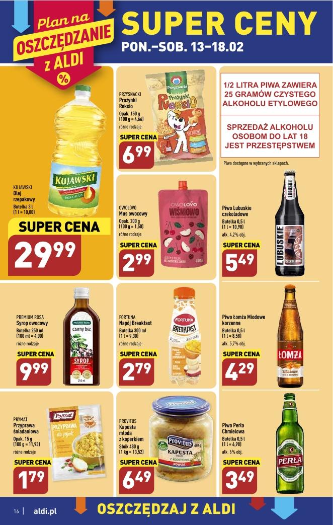Gazetka promocyjna ALDI str. 16