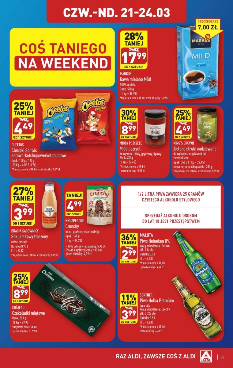 Gazetka promocyjna ALDI str. 33