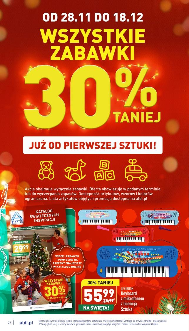 Gazetka promocyjna ALDI str. 28