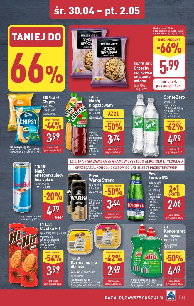Gazetka promocyjna ALDI str. 35