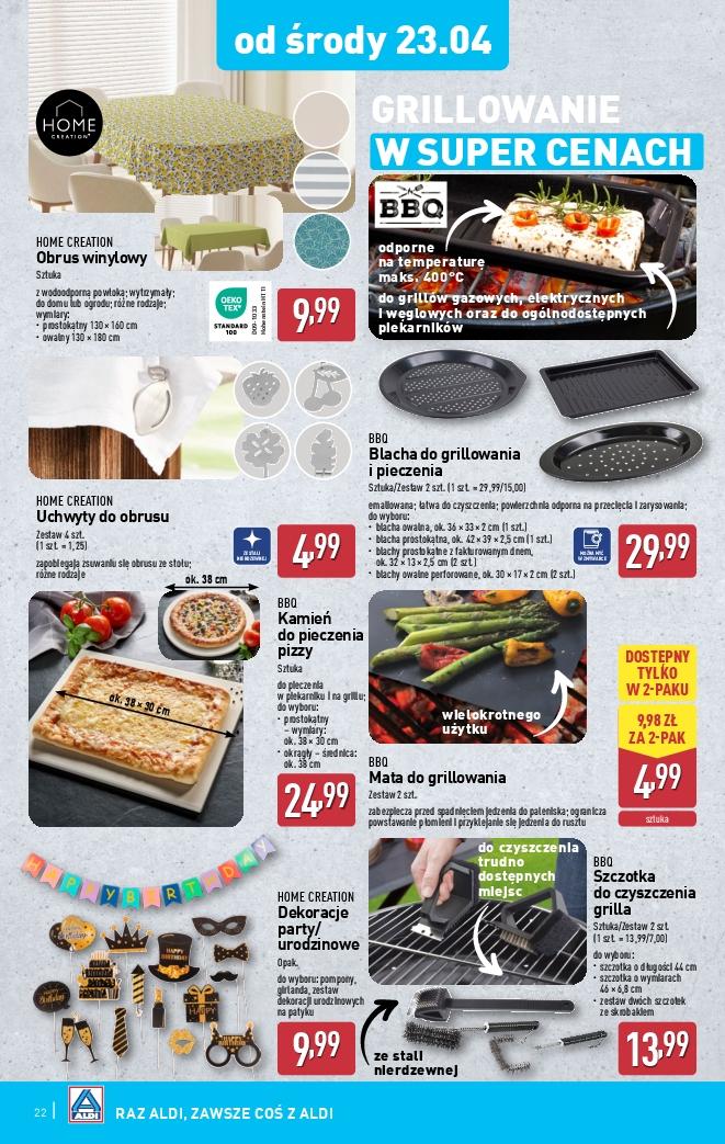 Gazetka promocyjna ALDI str. 22