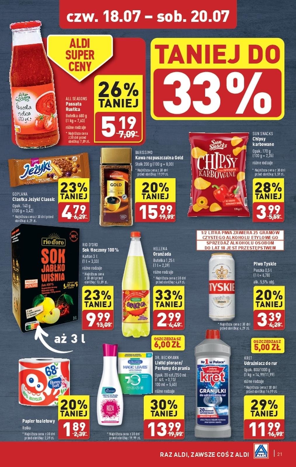 Gazetka promocyjna ALDI str. 21