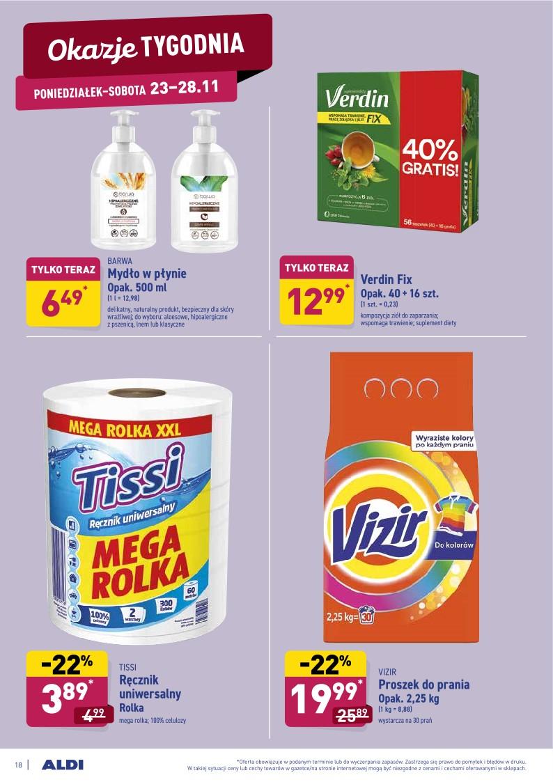Gazetka promocyjna ALDI str. 18