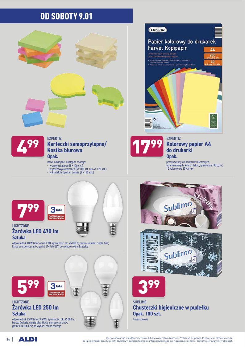 Gazetka promocyjna ALDI str. 34