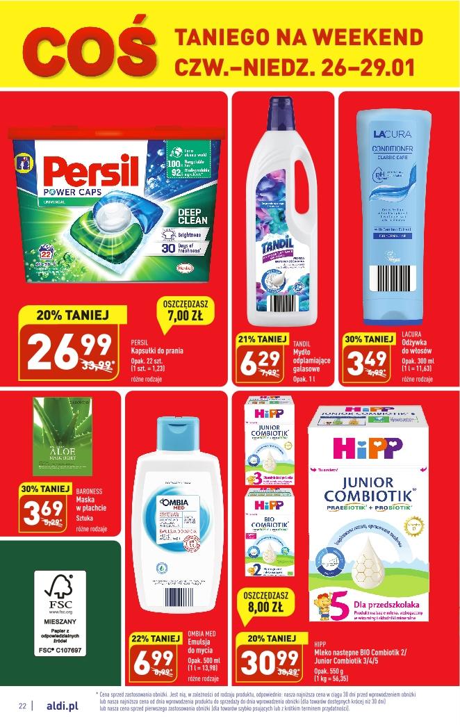 Gazetka promocyjna ALDI str. 22