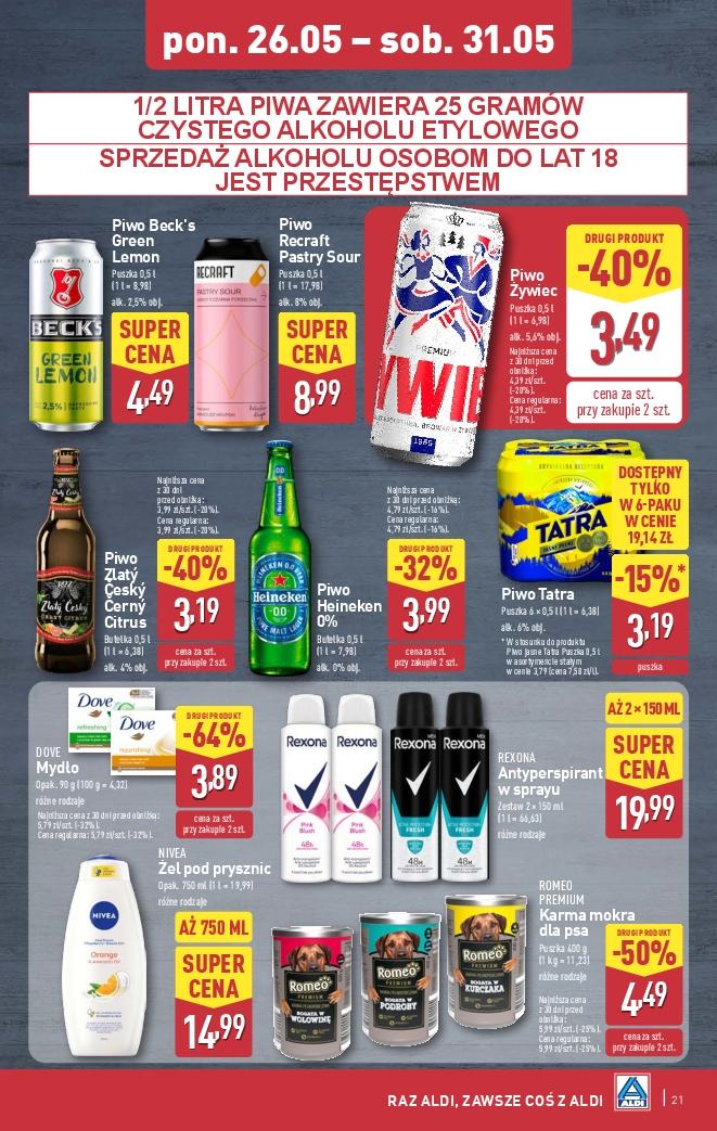 Gazetka promocyjna ALDI str. 21