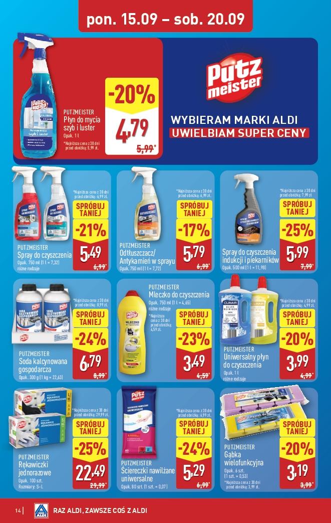 Gazetka promocyjna ALDI str. 14
